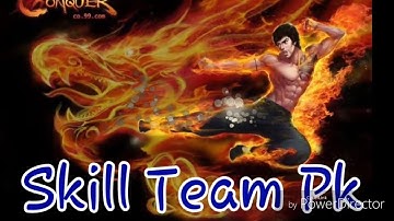 Conquer Online Mobile GA Server Skill Team Pk....a monk from another level