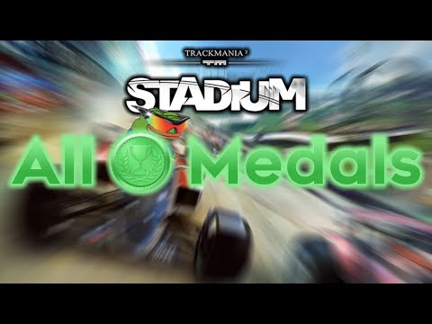 Trackmania² Stadium - All Author Medals