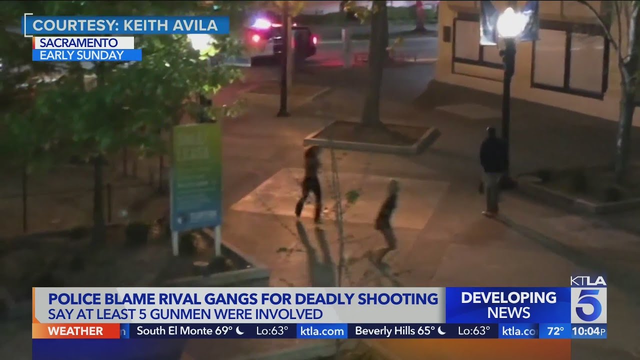 At least 5 gunmen involved in Sacramento shooting - YouTube