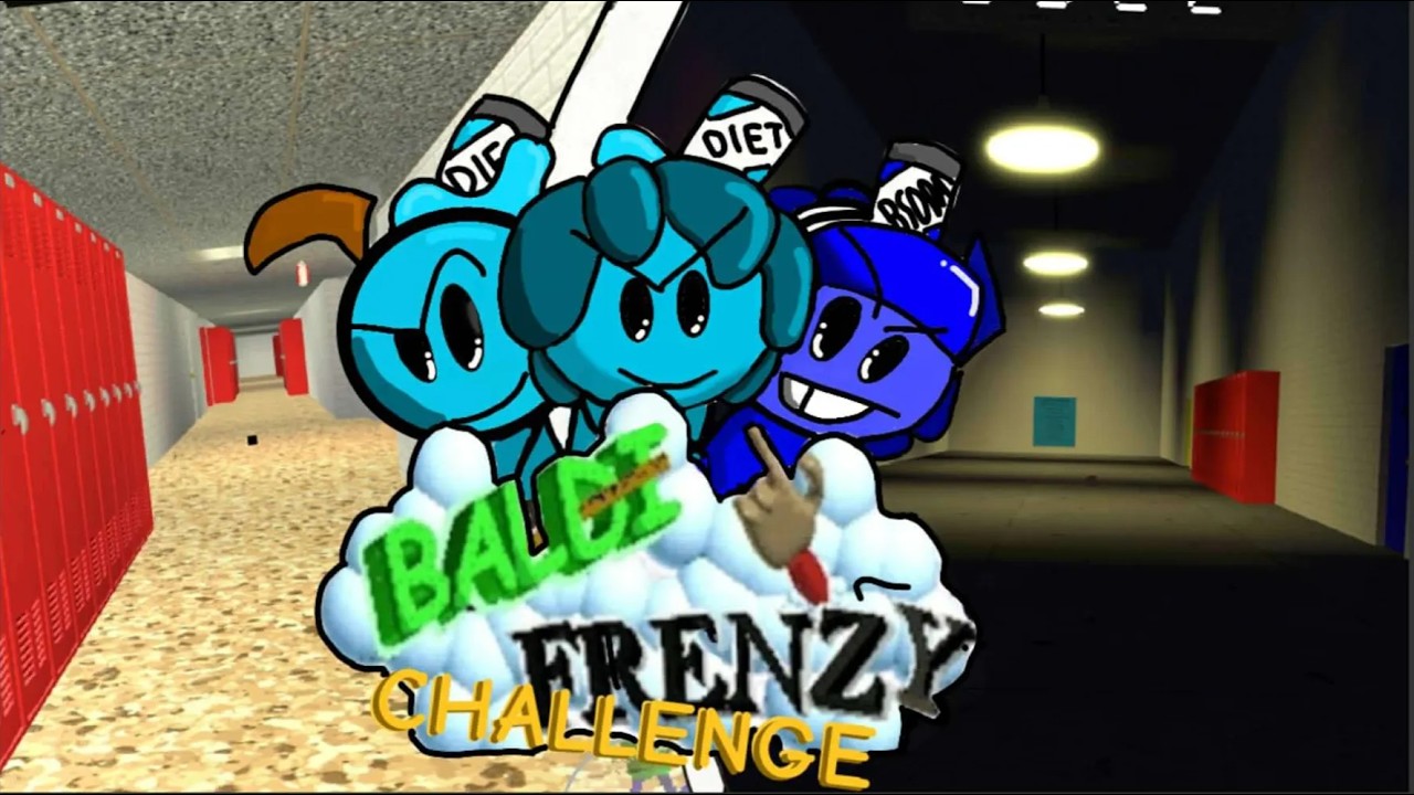 Baldi Frenzy Challenge | Roblox Game @M42a91x @CharlzSATV