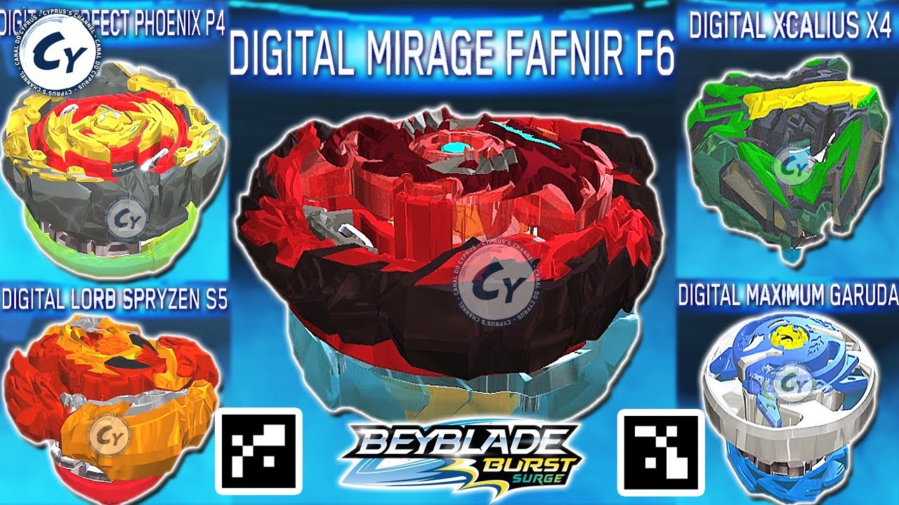 Mirage Fafnir Beyblade QR Code