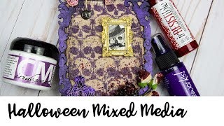 Learn to Create a Mixed Media Halloween Project screenshot 5