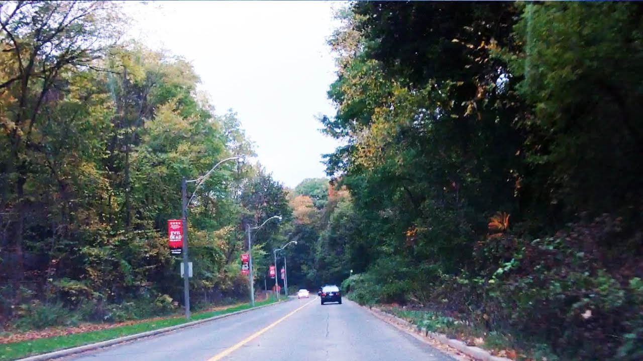 Rosedale Valley Road (Toronto, Ontario) driving to downtown Toronto YouTube