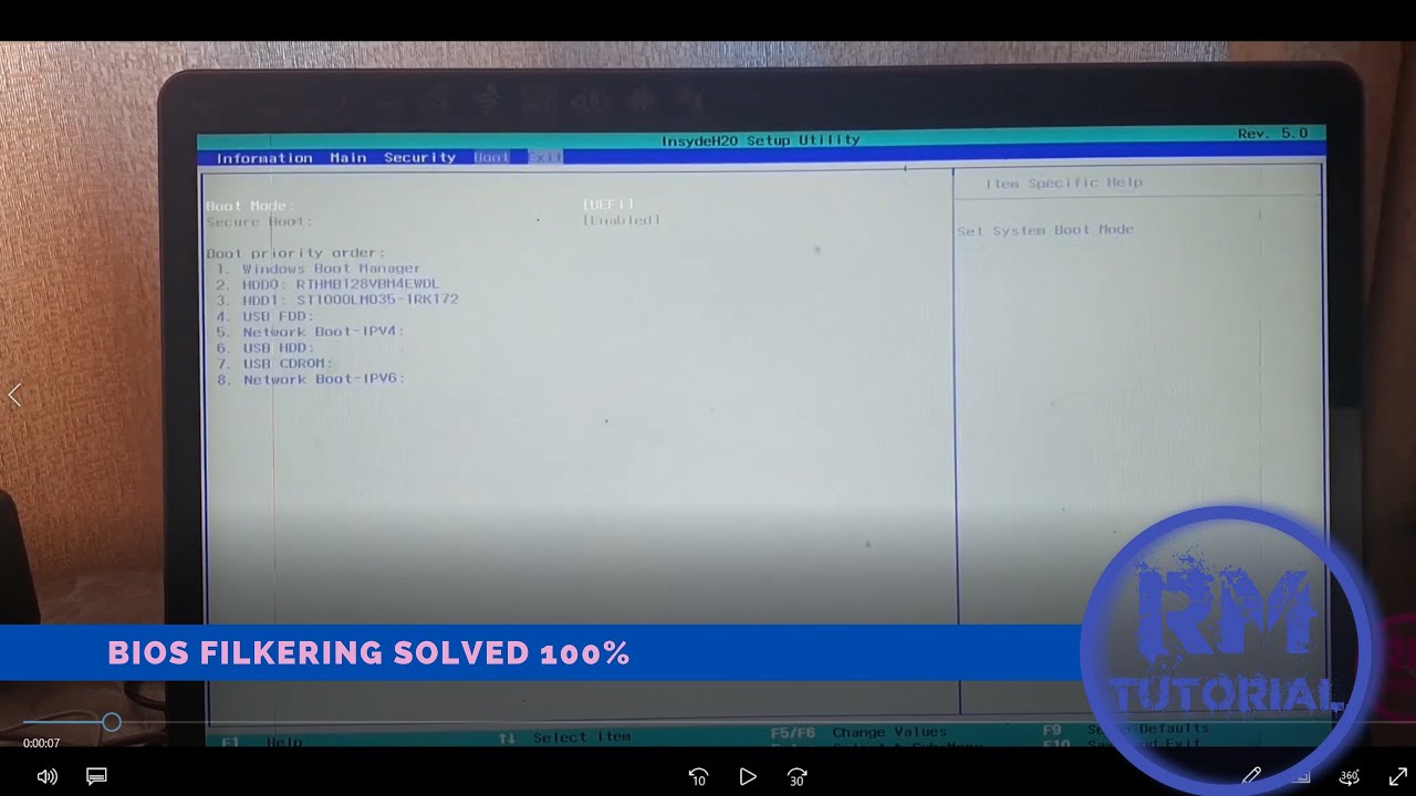 BIOS Screen Flickering problem 2021 Solve 100 YouTube