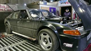 Charlie Broomfield`s 27 Litre Rover SD1 Dyno Testing at John Sleath race Cars Jan 2023