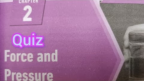 force and pressure quiz pearson material IIT preparation class 6 science #iitpreparation #iitscience