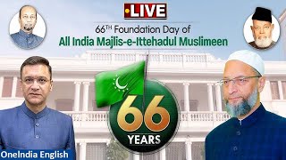 LIVE: Asaduddin Owaisi Speech on AIMIM Formation Day | Hyderabad | Oneindia News