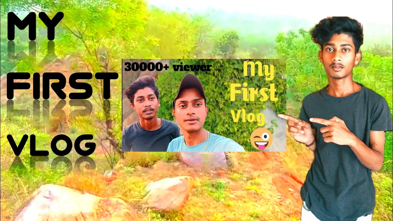 MY FIRST VLOG ️ || MY FIRST VLOG ON YOUTUBE CHANNEL || Sahilroyvlog # ...