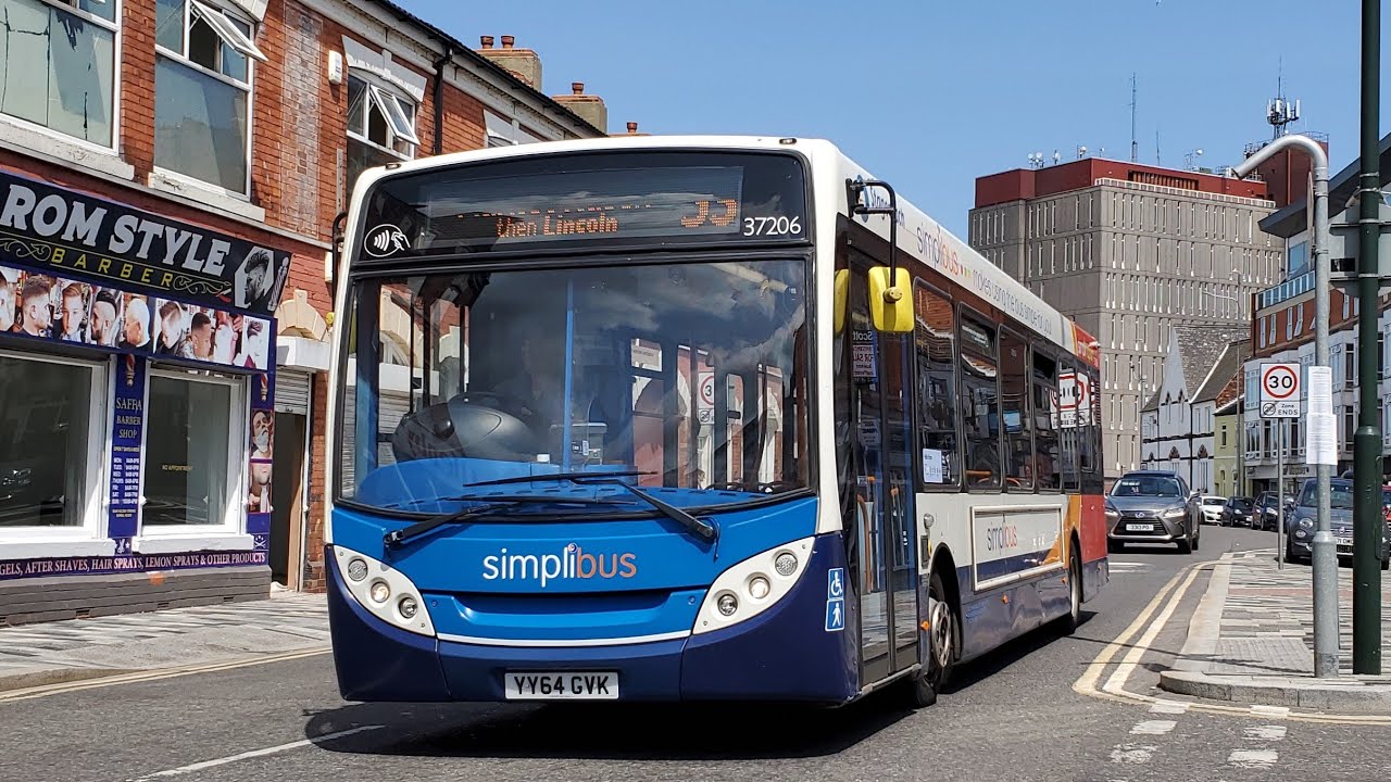 Buses at Grimsby Riverhead Exchange (26/05/2023)