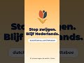 Hettaboe Scene 31: blijf Nederlands praten #Shorts