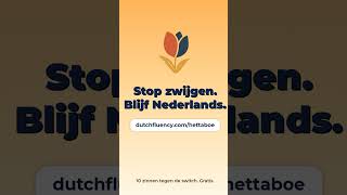 Hettaboe Scene 31: blijf Nederlands praten #Shorts