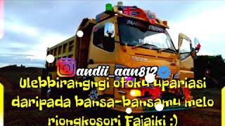 Kumpulan story wa truk Sulawesi