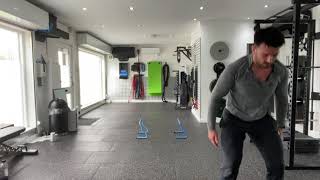 Repeat 90 Degree Hurdle Jump To Vertical Jump To Long Jump