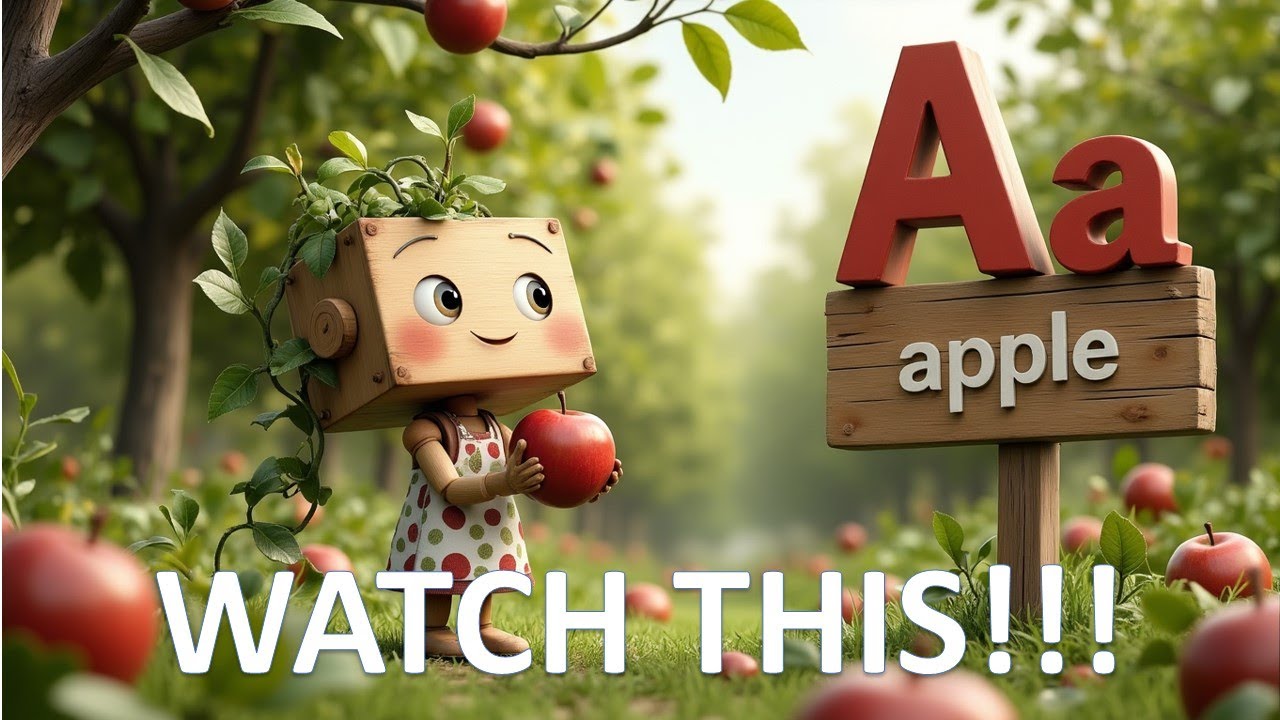 Wood-eez ABC Song 🎵