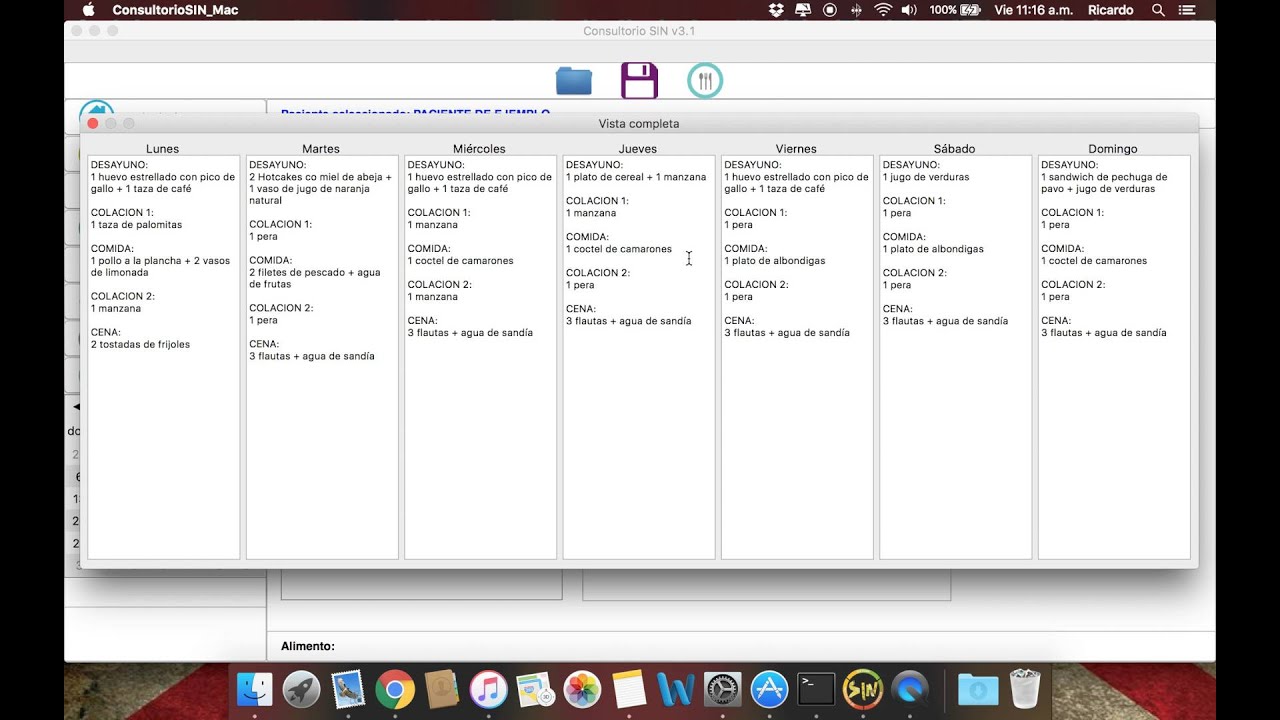 mi dietario descargar full