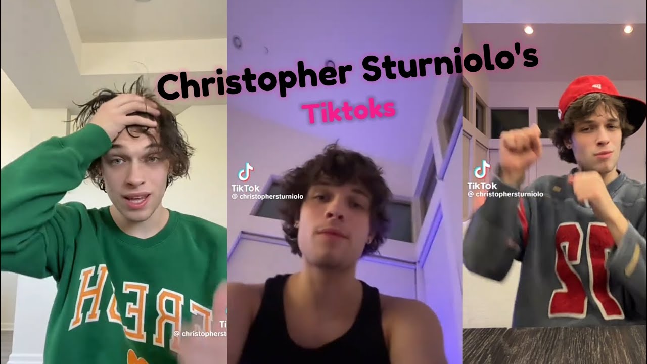 Christopher Sturniolo's Tiktoks