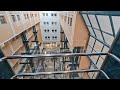EPIC FAIL 3x 1998 Isralift Glass Traction Elevators City Center Mall Haifa Israel 