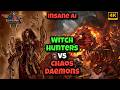 Witch Hunters vs Chaos Daemons - Insane AI in DoW Unification #dow #dawnofwar #rts #rtsgameplay