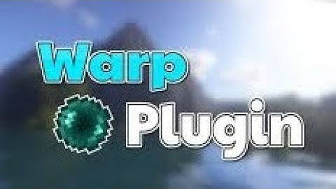 Warp Plugin Pocketmine Mp