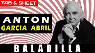 Baladilla by Anton Garcia Abril | Detailed Guitar Tab, Sheet Music, & MIDI Tutorial