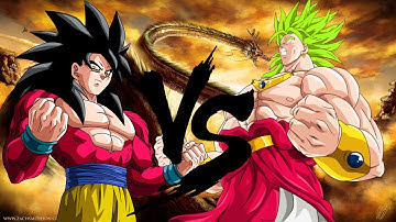 Dragon Ball Heroes Mugen Goku SSJ4 Vs Broly