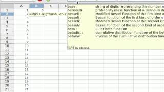 Random lottery number generator in Excel without Basic language (VBA) screenshot 3