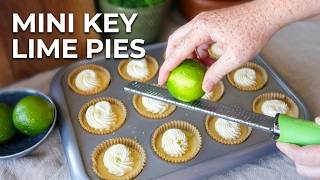 Mini [Key] Lime Pie Recipe | Small Portion Dessert