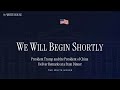 President Trump and the President of China Deliver Remarks at a State Dinner