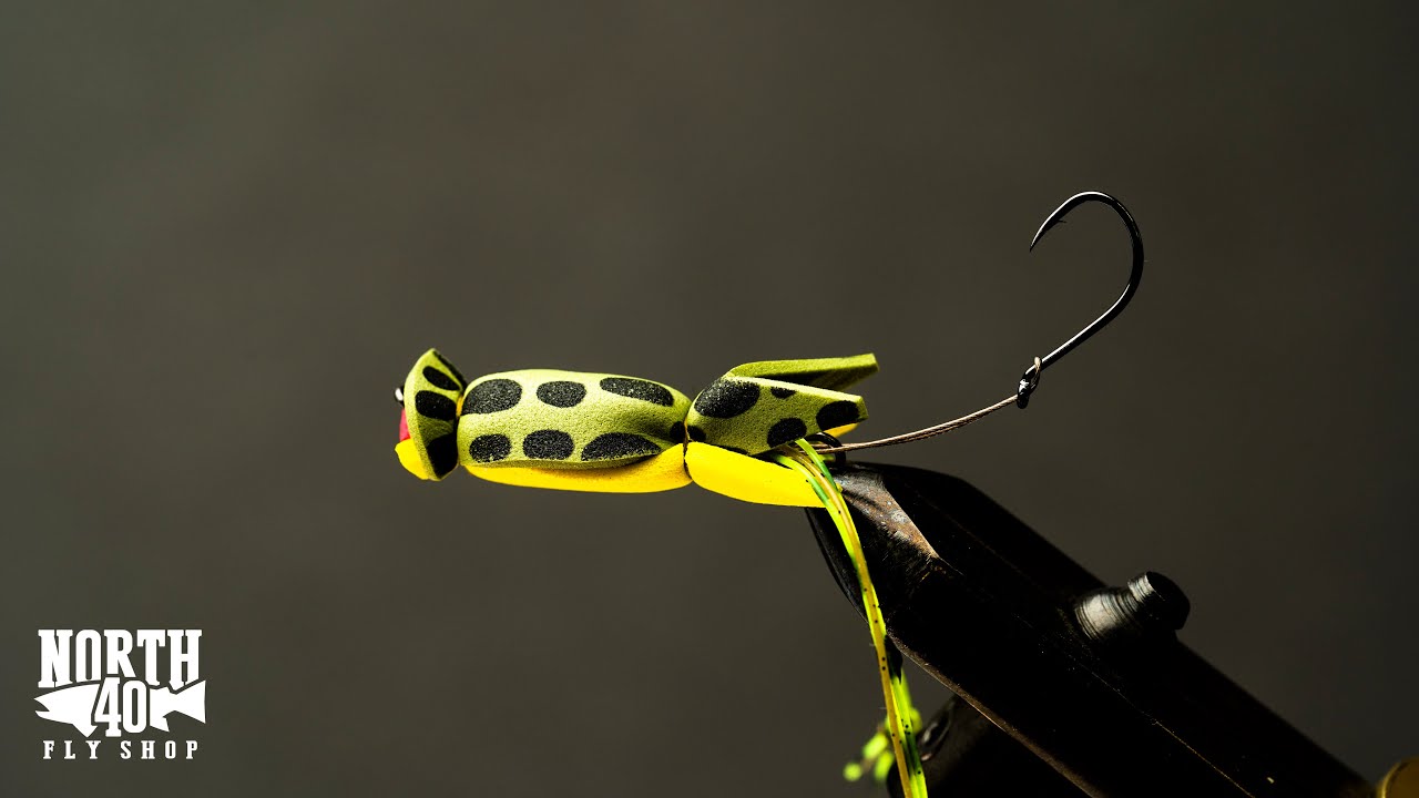 Bass Frog Fly / Dancing Frog Bug Popper - The Fly Crate