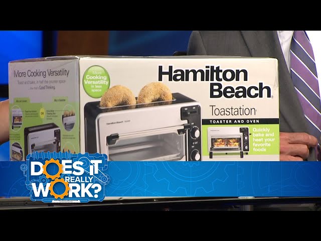 Hamilton Beach Toastation 2 Slice Toaster and Countertop Toaster