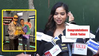 Manisha Rani Reaction On Elvish Yadav WIN Playground Season 3