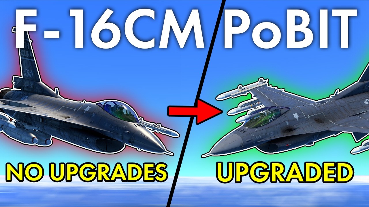 Pobit Turning the NEW F-16C PoBIT From USELESS to DEADLY - YouTube