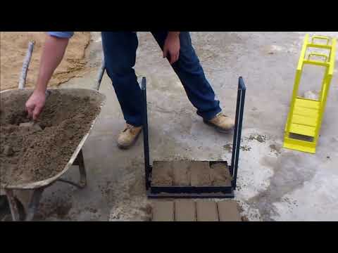 Вибропресс для брусчатки своими руками