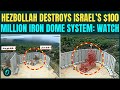 Hezbollah Drone ATTACK Damages $100M Israel IRON DOME System, Multiple Batteries Hit In Huge Attack