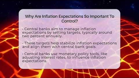 Why Are Inflation Expectations So Important To Control? - Inflation Insight Channel