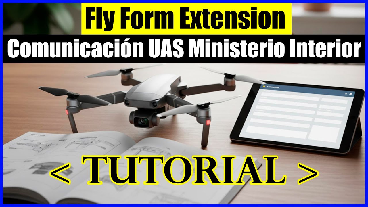 Tutorial Fly Form | NUEVOS USUARIOS comunicación vuelo de drones en el ...