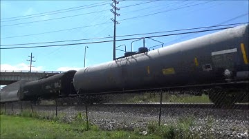CSX Q260 - YN3 AC4400CW #277 K5LA & YN2 AC4400CW #315 - Mentor Ohio June 2017