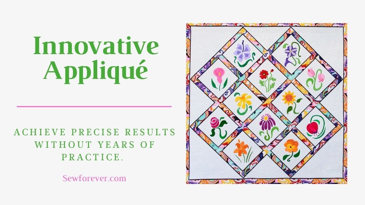 Appliqué made easy. Skillbuilding, timesaving techniques for you