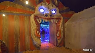 CIRCUS Haunted House Walk Through  Queen Mary's Dark Harbor Halloween 2019