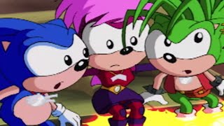 Sonic Underground 124  Six is a Crowd | HD | Full Episode