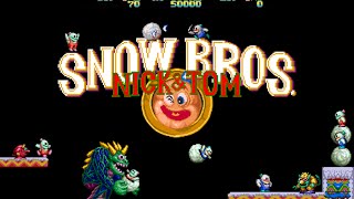 Snow Bros para android en Tiger Arcade(emulador de juegos NEOGEO) screenshot 3
