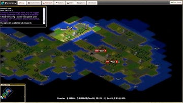 Freeciv Prussia Playthrough Part 2 Narrow Lands