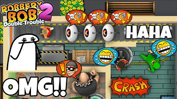 Robbery Bob 2 - Gameplay Walkthrough By Paradiso & Green Screen Bob Ep 21