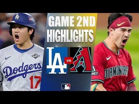 Los Angeles Dodgers vs Arizona Diamondbacks Game 2nd Highlights | July 12,2026 - MLB