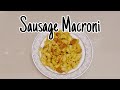 How to make sausage macaroni at homemasala macroniquick  delicious macronistreet food recipes