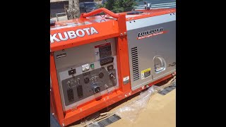 Kubota Lowboy 2 11kw Portable Generator Maintenance Oil Filter Fuel Filter & More!