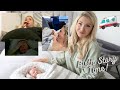 BIRTH & LABOUR VLOG STORY | 5 DAY SLOW LABOUR & EMERGENCY DELIVERY | ellie polly