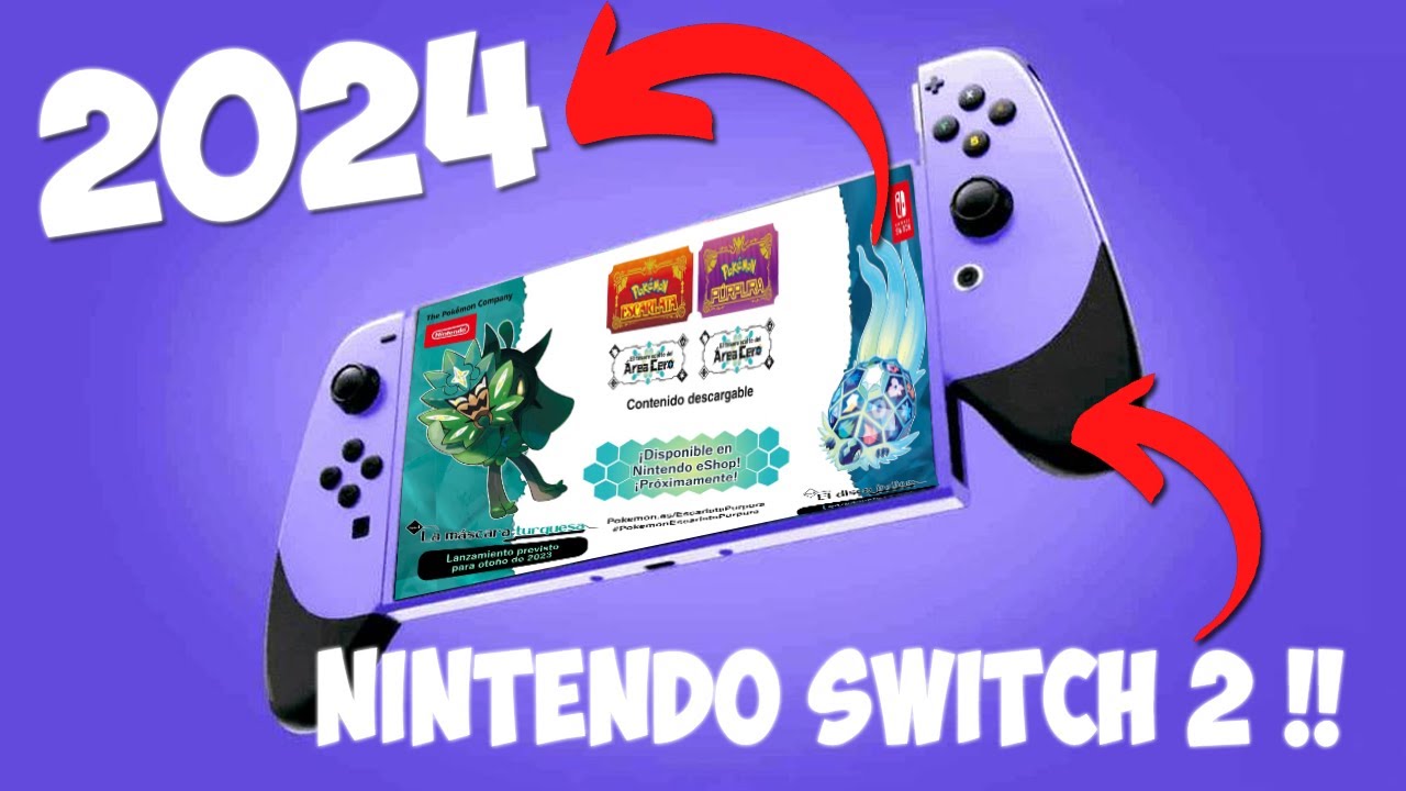 💫 *FILTRACIÓN* LA NUEVA NINTENDO SWITCH 2 saldría en 2024 con CONTENIDO