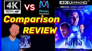 The ABYSS 4K UltraHD Blu Ray Review Exclusive 4K vs DIGITAL Image  Comparison Analysis James Cameron