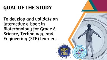 Development and Validation of Interactive E-Book in Grade 8 Science Technology and Engineering Bio..
